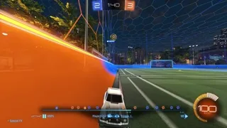 Video preview for First air dribble in game.