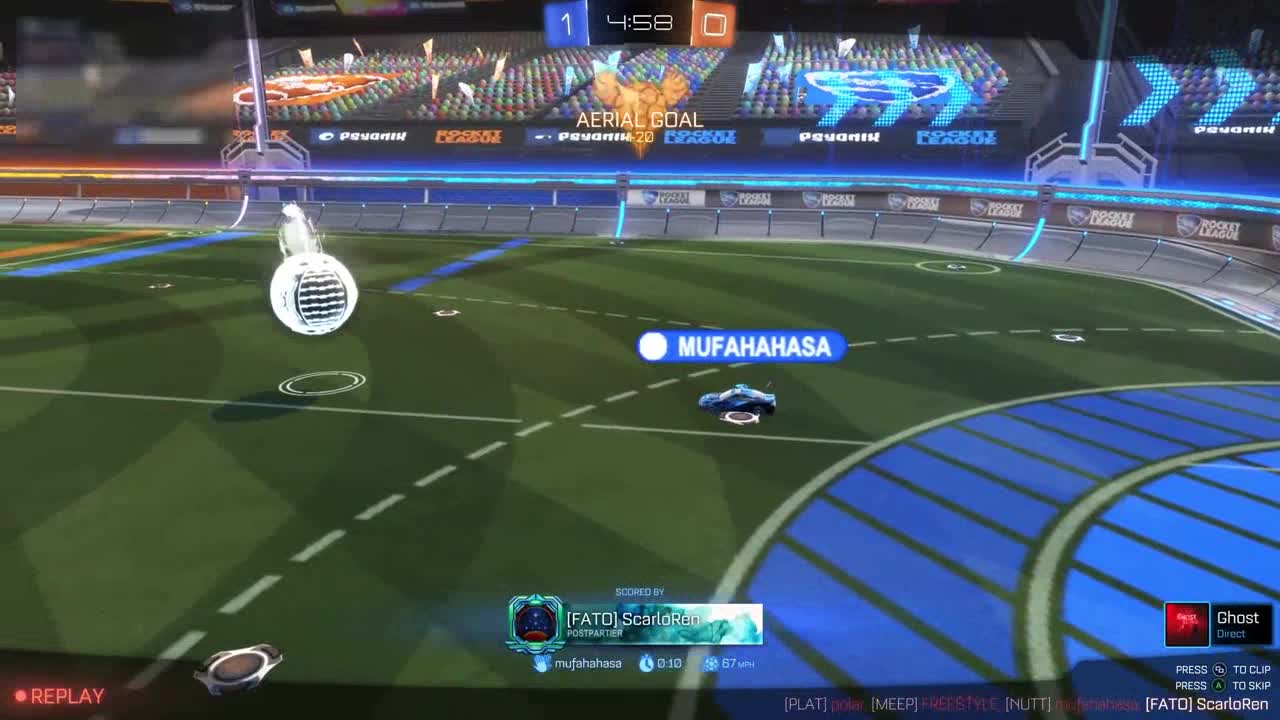 First ever kickoff goal w/ random tm8 | Clips | Rocket League Garage