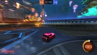 Video preview for First attempt of an air dribble in an actual game